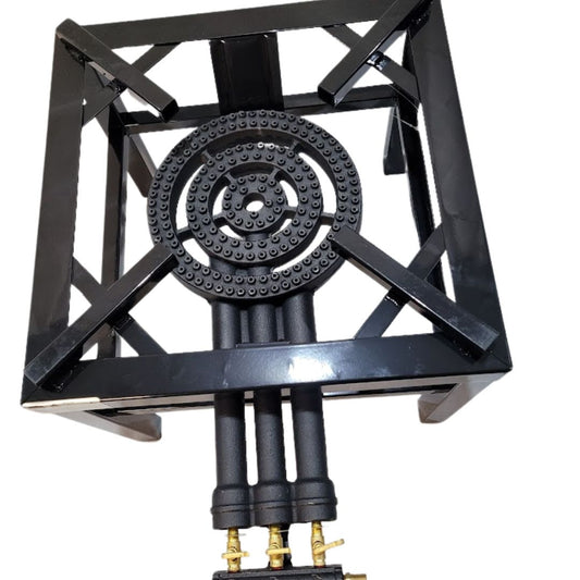 3-ring Cast Iron Outdoor Gas Burner