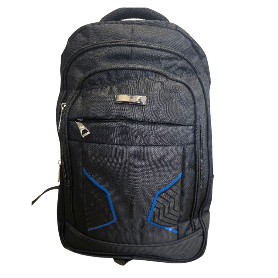 Black Multi-Compartment Laptop Backpack JJLE