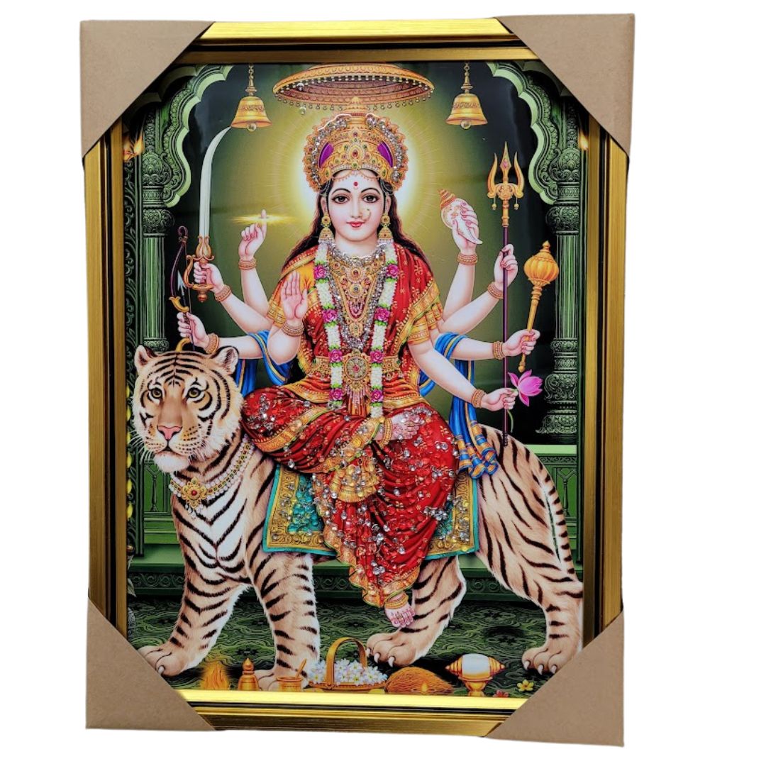 30*40cm picture frame Durga Ma