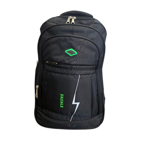 Black Multi-Compartment Laptop Backpack JJLE