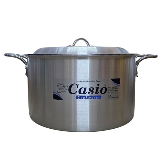 Big Aluminium Cooking Pots with Dome Lid