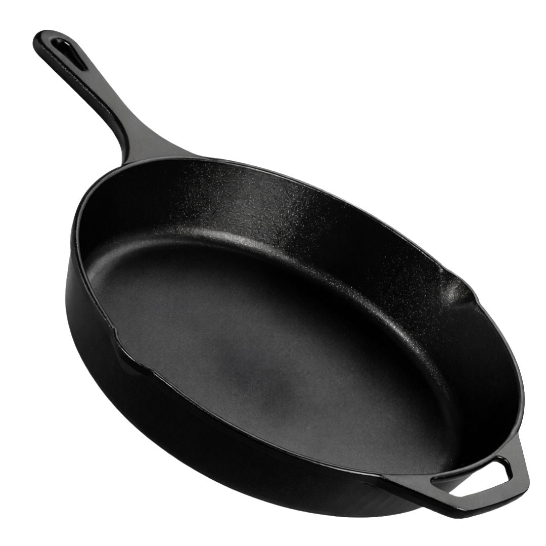 26cm Cast Iron Skillet / Fry Pan with Dual Handles