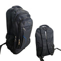 Black Multi-Compartment Laptop Backpack JJLE