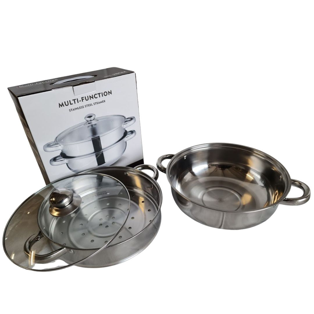 2-layer Stainless Steel Steamer