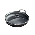 Cast Iron Skillet with Glass Lid