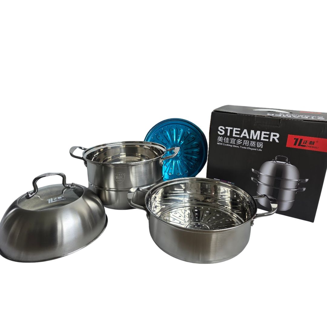 28cm S/S 3-layer Steamer