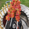 Stainless Steel Charbroiler for Kebab Skewers